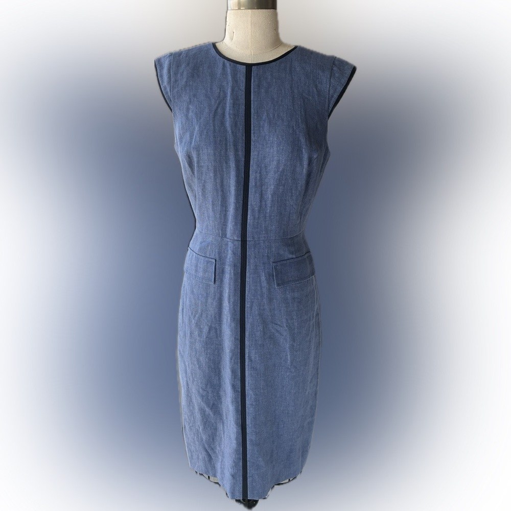 J. Crew Navy Dress